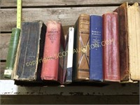 22 vintage books, westerns, history, references,
