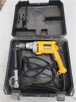 DeWalt 3/8" electric drill works.