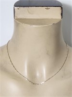 Italy 925 Sterling Silver Chain VTG