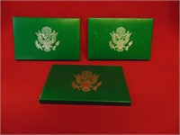 (1) 3 envelopes of 1994-S US Mint Proof Sets