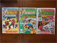 Marvel Comics 3 piece Avengers 206-208