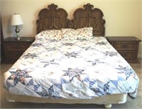 Full Size Bed w/ Mattress & Covers
