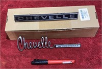 (2) Old Chevelle Car Emblems