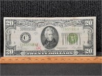 1928 B $20 Federal Reserve Note
