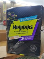 Amazn Ninjas Nighttime Underwear L /XL