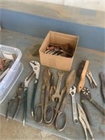 Selection of hand tools