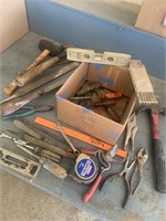 Assorted hand tools