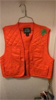 Blaze Orange Vest Size L