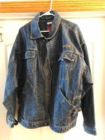 Platinum Fubu Size XL Fat Albert Denim Jacket -