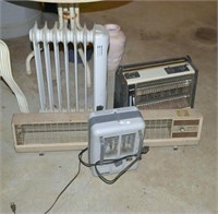 Group Lot of Heaters