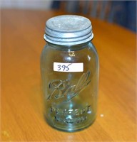 QT. Size No. 13 Blue Mason Jar