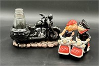 Bikers Collectible Salt and Pepper shakers