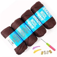 100% Brazilian Wool Hair Acrylic Yarn For African