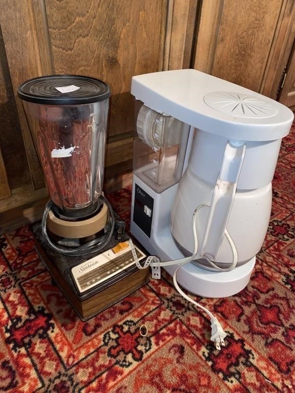 SUNBEAM BAR BLENDER & OSTER THERMO CAFE