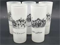 San Antonio Missions Frosted Tumblers: 2- Alamo +
