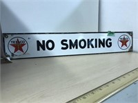 Reproduction Texaco No Smoking Sign
