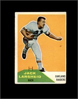 1960 Fleer #41 Jack Larsheid VG to VG-EX+