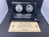 Eisenhower dollar collection