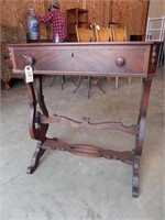 Mid 1800s Walnut Writing Desk