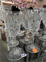 Crystal cups made in France