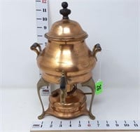 Vintage Copper Tea Urn w/Brass Spout