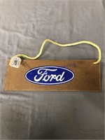 FORD STICKER ON BOARD, 5 X 14.5"