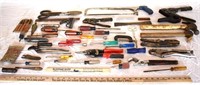 LOT - TOOLS - SCREWDRIVERS, HAMMERS, ETC.