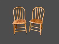 2 Youth Bentback Chairs