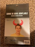 Devil Horns inflatable hat