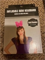 Bow inflatable hat