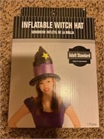 witch inflatable hat