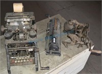 Antique check write machine