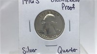1976S Bicentennial Proof Quarter