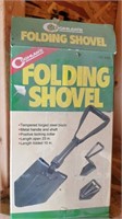 Folding shovel