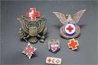 Nice Collection of Red Cross Badges