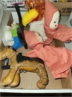 Vintage Puppets, Dog & more