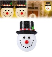Christmas Snowman Porch Light Covers, 12 Inch