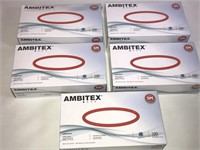 Ambitex Nitrile Exam Gloves NEW Boxes 500 Total