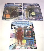 Star Trek Action Figure LOT ALL NEW IN PACKAGES