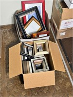 Box Lot  of Picture Frames