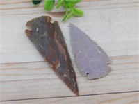 HAND KNAPPED ARROWHEADS ROCK STONE LAPIDARY SPECIM