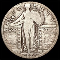 1927-S Standing Liberty Quarter NICELY CIRCULATED