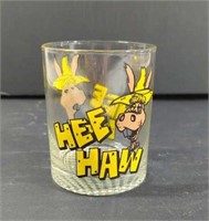 Vintage Hee Haw Glass