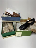 Woman’s 3 Pair Shoes in Boxes