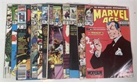 1986-1992 - 12 Mixed Marvel Age Comics