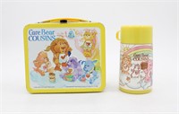 Vintage 1985 Care Bear Cousins Lunchbox w Thermos