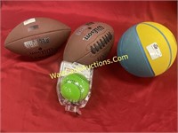 Sports Balls Lot of 4 as shows