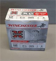 25 Rounds-- Winchester Steel Shot 12 Gauge Ammo