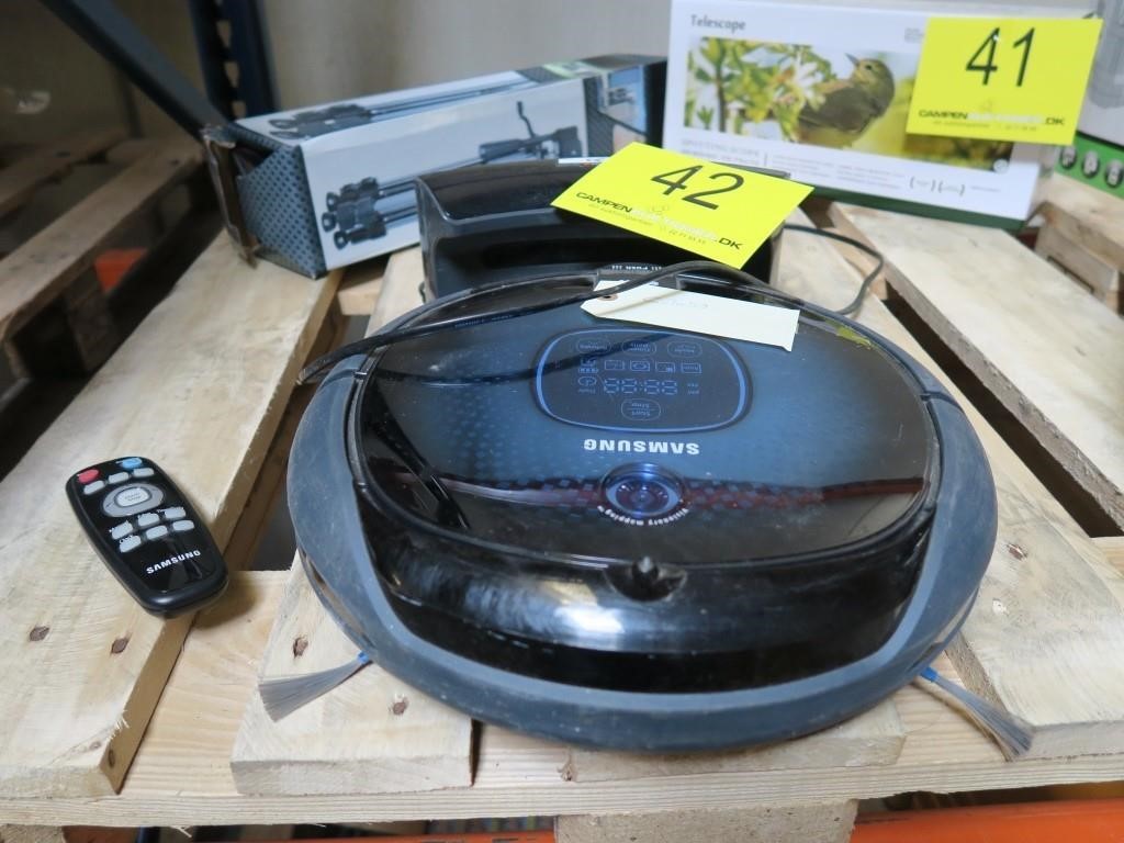 brugt Fjern tilgive Samsung Robotstøvsuger Momsfri | Campen Auktioner A/S