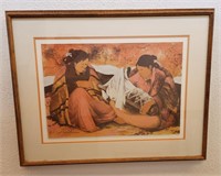 Shime Lithograph by Ruth Frerichs 1/35